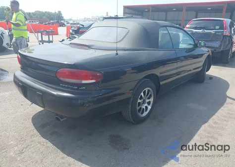 1996 Chrysler Sebring Jx z USA, uszkodzony, nr VIN 3C3EL45H8TT277543